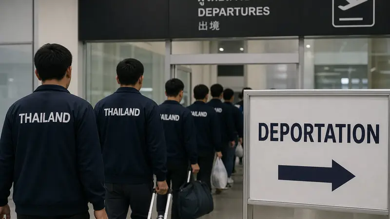 Laos Pulangkan 41 Pekerja Thailand Usai Penggerebekan Perjudian Ilegal
